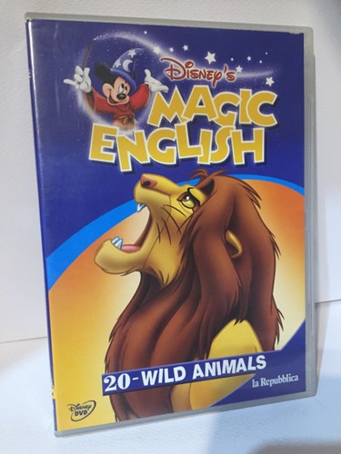 Magic english wild - animals, dvd