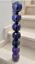 TUBO 7 PALLINE VIOLA ALBERO DI