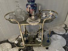 Carrello bar in ottone