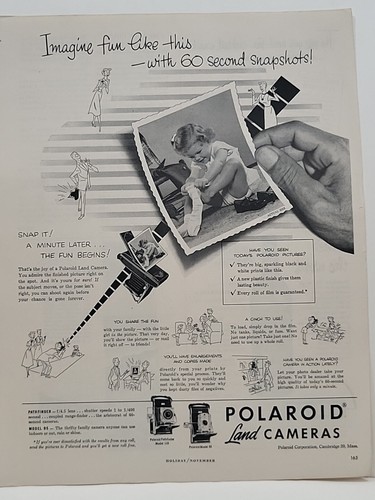 1953 polaroid land camera - land,