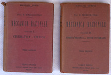 coppia Manuali Hoepli MECCANICA RAZIONALE
