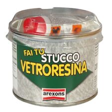 Stucco per vetroresina pasta Carrozzeria Auto Nautica 200g catalizzatore Arexons