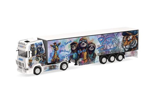 Herpa camion scania - cs, 20