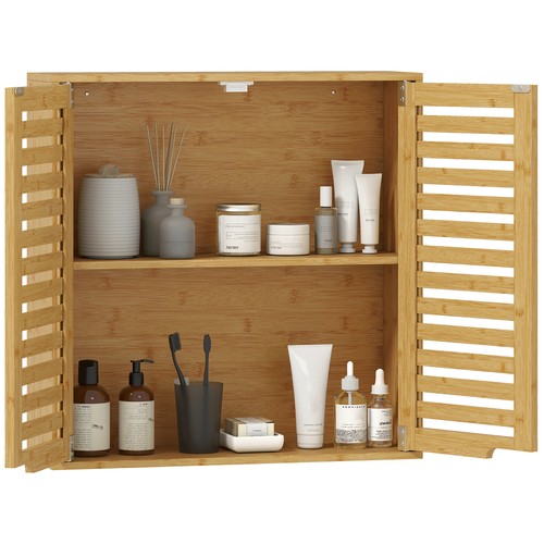 Homcom pensile bagno - pensile, con