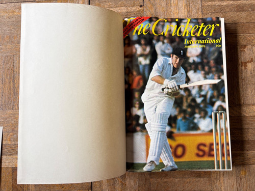 Rivista cricketer 1975 - il,
