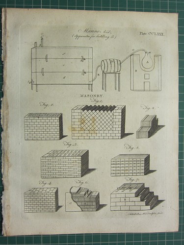 1797 stampa antica originale - 1797, ~