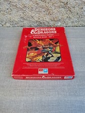 Dungeons and Dragons D&D  REGOLE BASE SET 1 anni 80  red edition  ITALIANO EG 