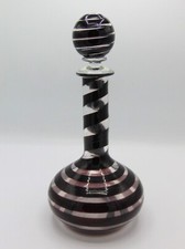 Venini Bottiglia a Spirale con firma a punta Venini Italia