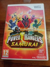 POWER RANGERS SAMURAI PAL ITA NINTENDO WII  COMPLETO COME NUOVO
