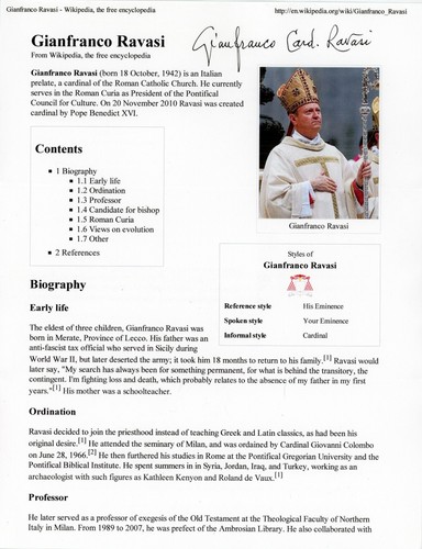 Gianfranco cardinal ravasi - gianfranco,