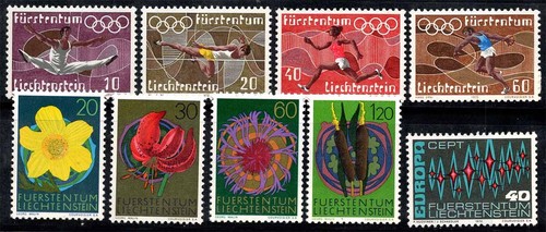Liechtenstein 1972 556 564 - mi., 556-564