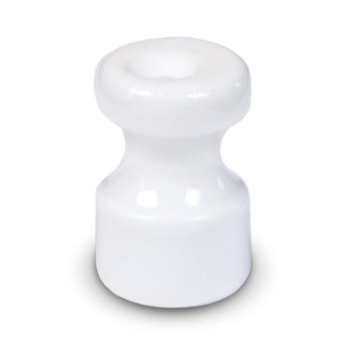 Isolatore ceramica bianco - in,