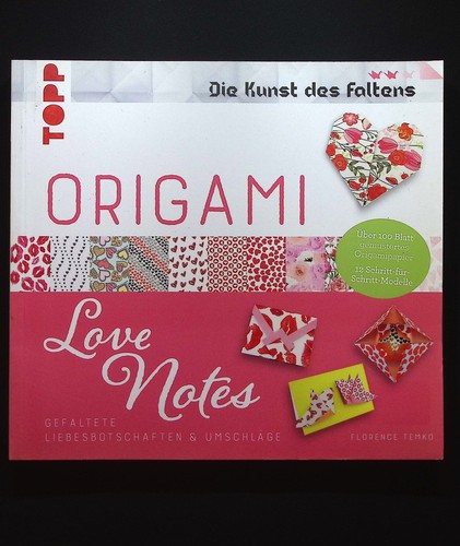 Origami love notes gefaltete - notes, :