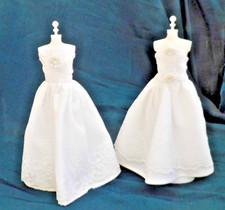 Abito da sposa bianco e velo