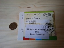 Biglietto Stadio Arezzo