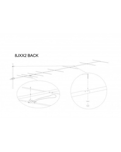 8jxx2 back antenna - 8jxx2,