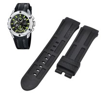 Cinturino in gomma nero 22 mm Chrono Bike F16382-3 per Festina