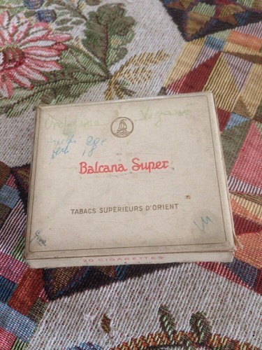 Scatola sigarette balcana - scatola, di