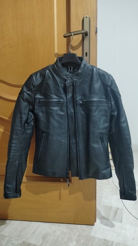 Giubbotto moto pelle oj - pelle,