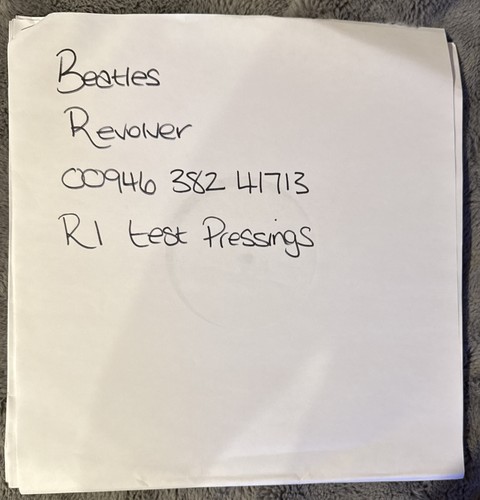 New rare test pressing - rare,
