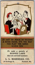 Vintage L.L. Carte da gioco