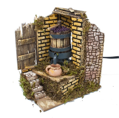 Scena per presepe con - per,