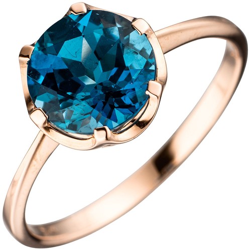 Anello donna con - anello, topazio