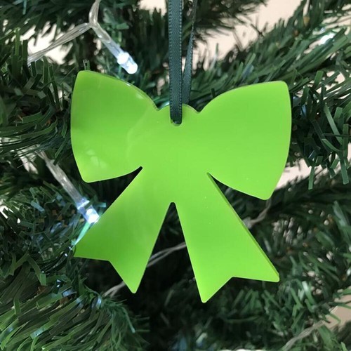 Fiocco decorazioni albero - fiocco,