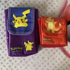ACCESSORI POKEMON NINTENDO GAME BOY - ASTUCCI Pikachu Charmander - 1999