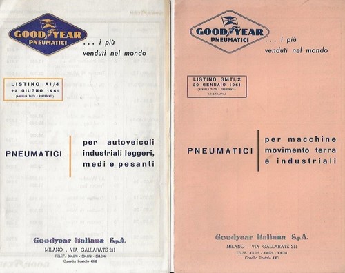 Listino good year pneumatici - year,