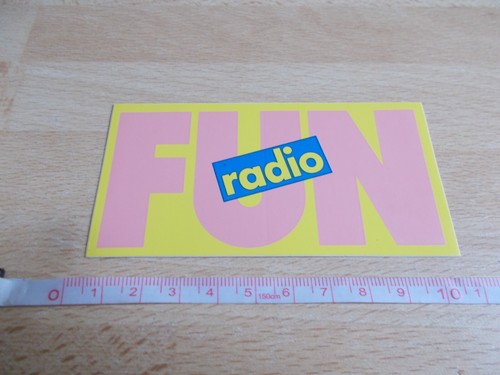 Adesivo fun radio - adesivo,