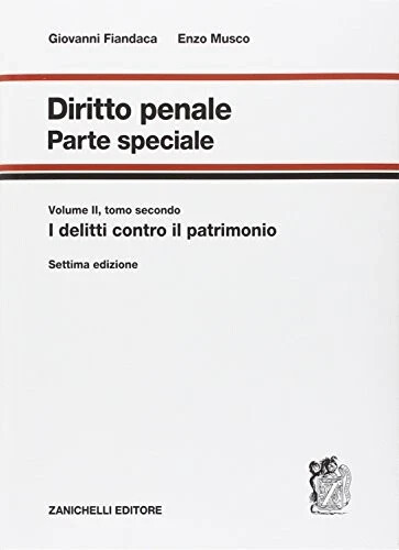Diritto penale parte speciale - penale,