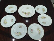 servizio piatti dessert vintage anni 70/80  in porcellana Royal Tognana