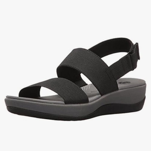 Scarpe donna clarks tacco nero - donna,