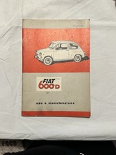 Fiat 600D uso e manutenzione