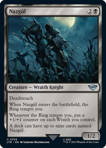 Nazgul the lord of - 1x, (the