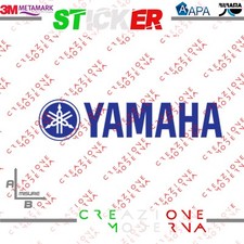 ADESIVO STICKER LOGO YAMAHA MISURE PERSONALIZZATE