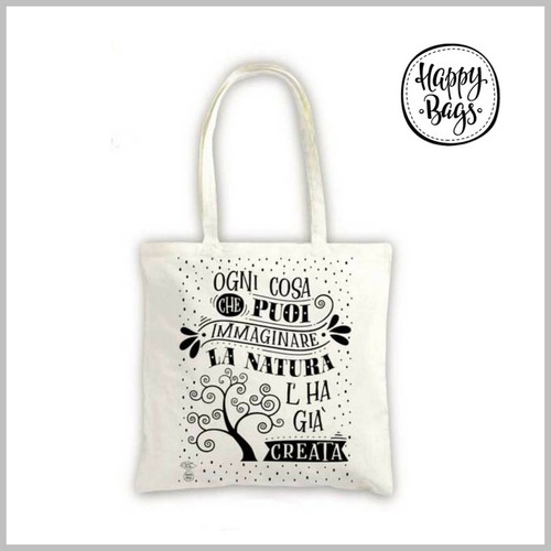 Borsa shopper cotone - in,