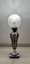 LAMPADA DA TAVOLO CLASSICA ELEGANTE IN CERAMICA DIPINTA GIACHETTI