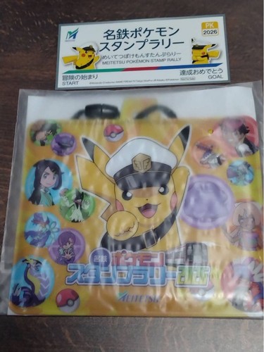 Meitetsu pokemon stamp - pokemon,
