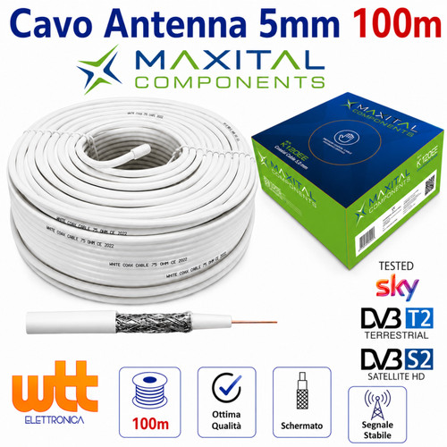 Matassa cavo filo coassiale - cavo,