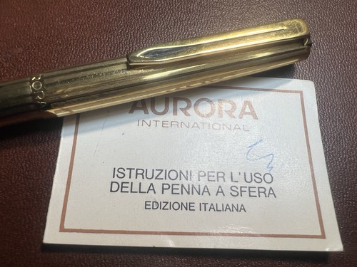 Aurora penna sfera placcata - penna,