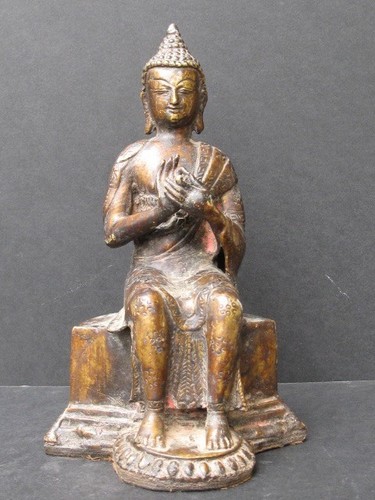 Antica statuetta maitreya - statuetta,