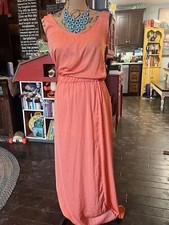 Peach/coral Zara Trafulac Long