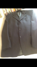 VALENTINO MAINLINE RUNWAY COLLECTION GIACCA NERA BLAZER LANA 52 42 40 L XL $900