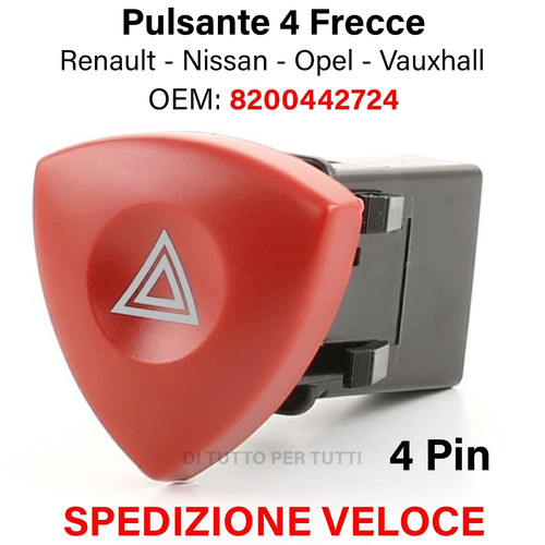 Interruttore pulsante frecce - interruttore, 4