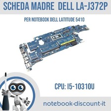 Scheda Madre DELL LA-J372P mb FDZ41 notebook dell LATITUDE 5410  Cpu i5-10310u