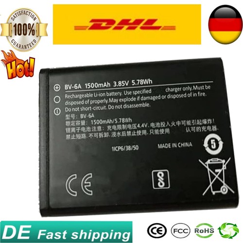 Batteria ricambio 6a per - batteria, bv-6a
