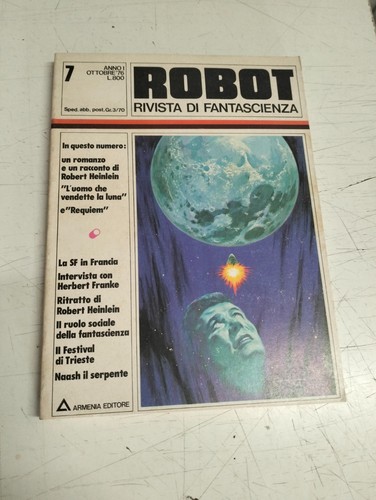 Robot rivista fantascienza - rivista,