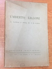UMBERTO LILLONI, 25 TAVOLE E